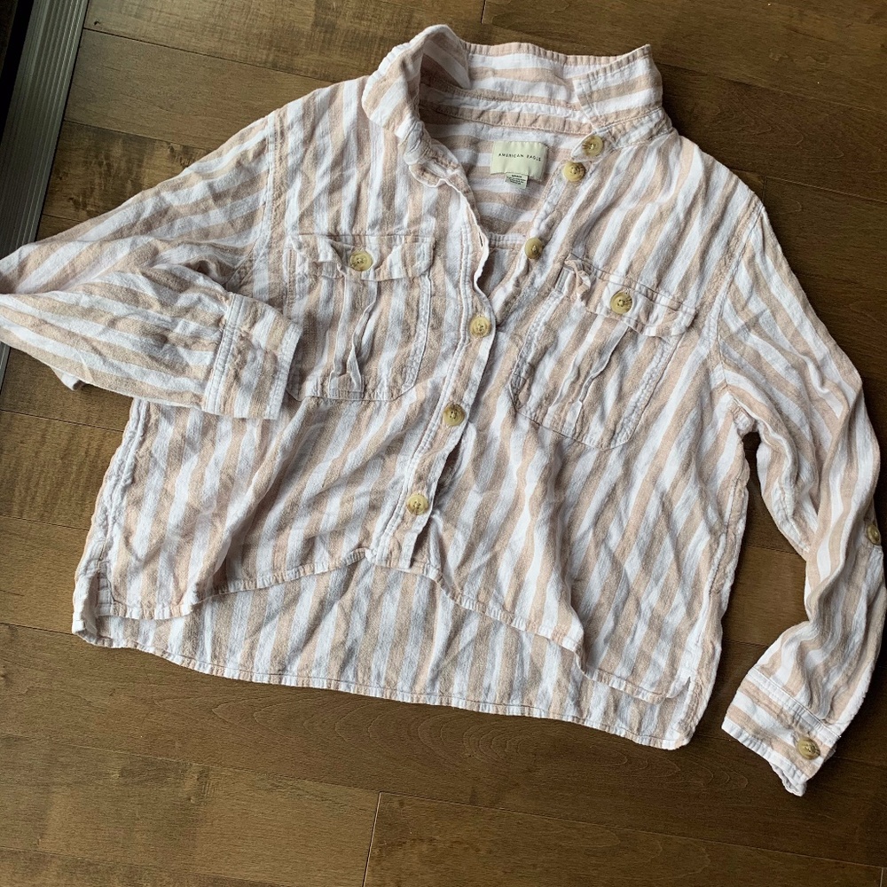 Striped Button Down